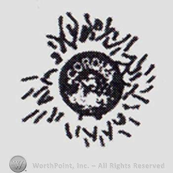 Sunshine with small rays and "Corona" inside circle