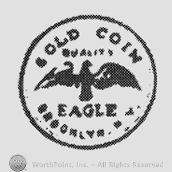 Eagle, head turned right, wings raised. "Gold Coin" written above, "Eagle" written below. Inside a circle