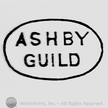 Ashby Guild capital written on two rows inside oval