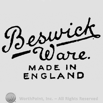 Beswick underlined and written on a slanted line, Ware written below. Made in England written on the bottom
