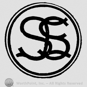 Monogram mark of initials: S E S inside circle