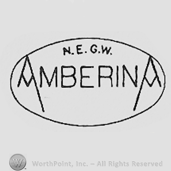 Oval and AMBERINA written.