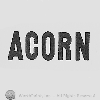 ACORN written bold.