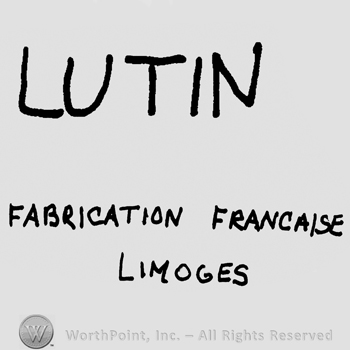 Lutin written with uppercase letters