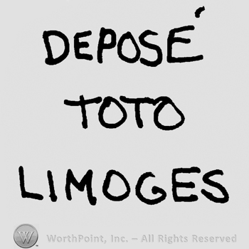 Depos&eacute; Toto Limoges written with uppercase letters