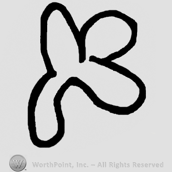 Stylized three-leaf clover