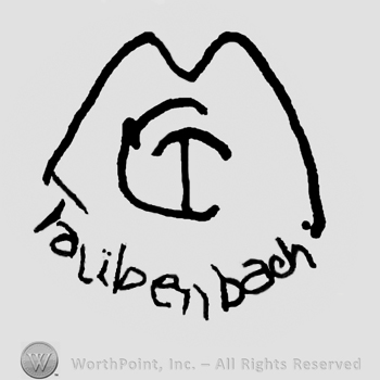 Uppercase M and uppercase CT written under it, Taubenbach written below with lowercase letters