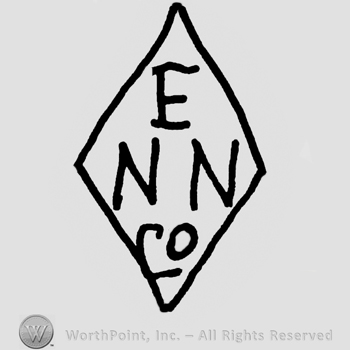 Uppercase E N N Co.written inside a diamond