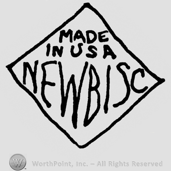 Made in USA Newbisc written with uppercase letters inside a diamond