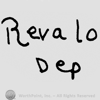 Revalo Dep written with lowercase letters