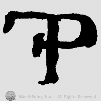 Uppercase entwined P with mirrored uppercase F