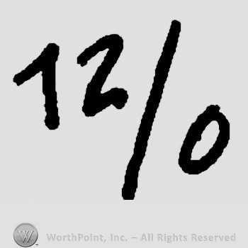 Number 12/0