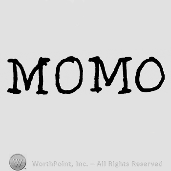 Momo written with uppercase letters