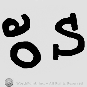 Undescifrable number over zero followed by uppercase S