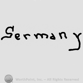 Germany written with lowercase letters