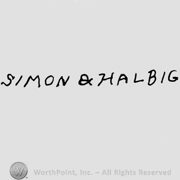 Simon & Halbig written with uppercase letters