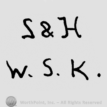 Uppercase S&H over uppercase W.S.K.