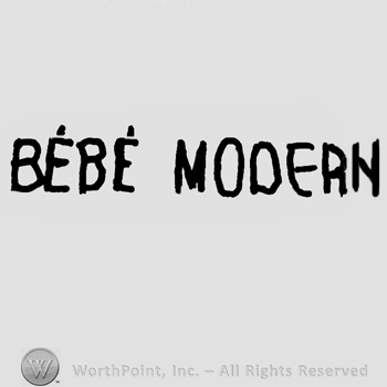 Bebe Modern written with uppercase letters