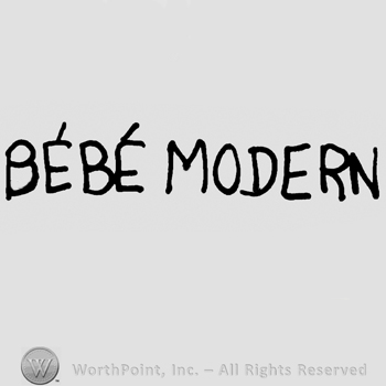 Bebe Modern written with uppercase letters