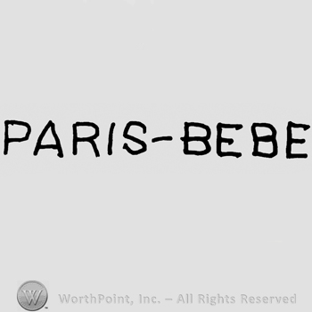 Paris-bebe written with uppercase letters