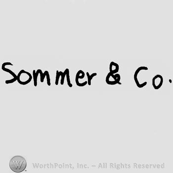 Sommer & Co written with lowercase letters