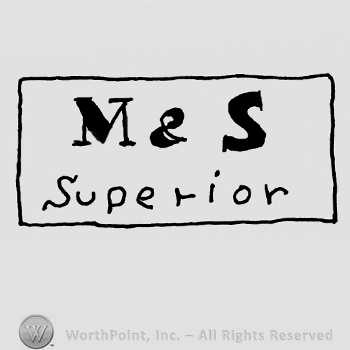 Uppercase M&S over Superior written with lowercase letters, all inside a rectangle