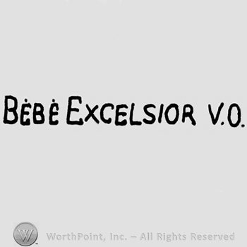 Bebe Excelsior V.C.written with uppercase letters
