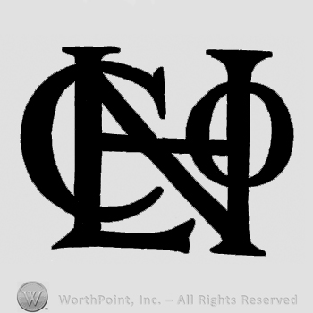 Monogram of letters NLH and Co.