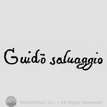 Guido saluaggio written
