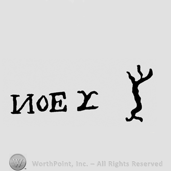 Word NOEL and a tree in the right side,