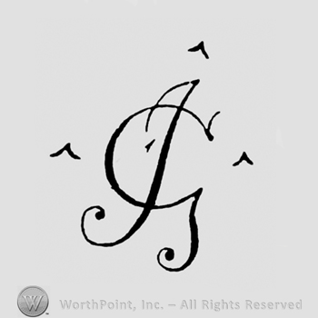 Letters ICI written joined in a monogram