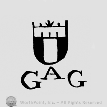 Image of a shield above letters GAG.