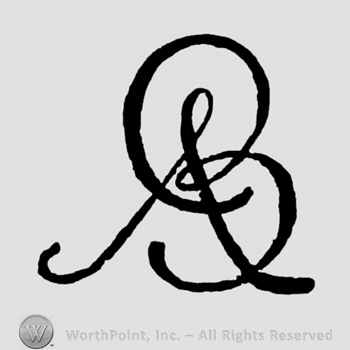 AB in monogram