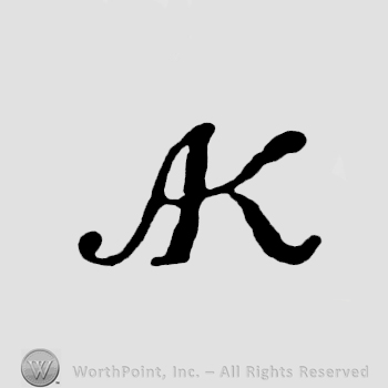 Joined letters AK