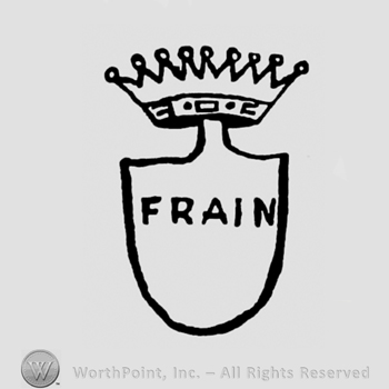 FRAIN written inside a crowned shield