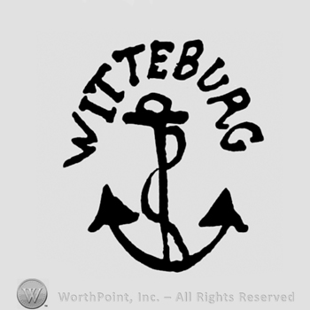 WITTEBURG written arched above an anchor