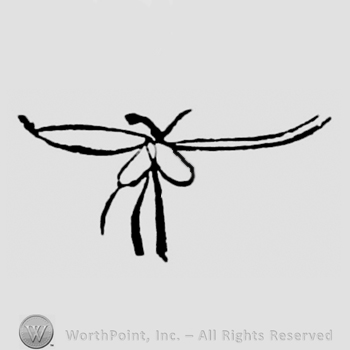 Image of a chinese symbol looking like a fly