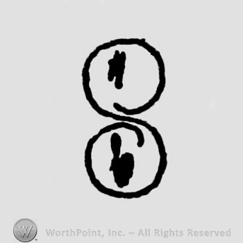 Stylized letter S  or number 8