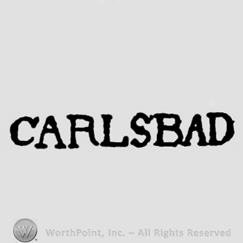 CARLSBAD written