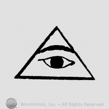 Image of a triangle with an eye inside it