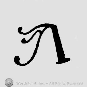 Stylized letter A written ot letters JL  joined in monogram