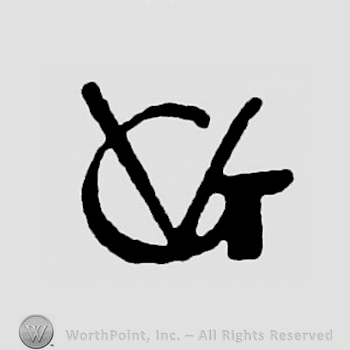 Letters GV  joined in monogram