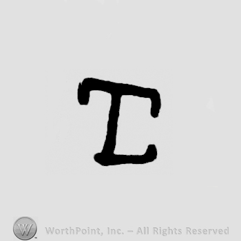 Letters LT  joined in monogram