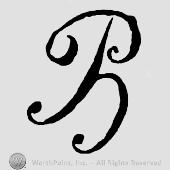 Letters PH joined in monogram