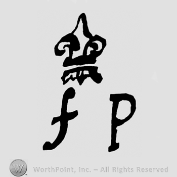 FP and a crown above