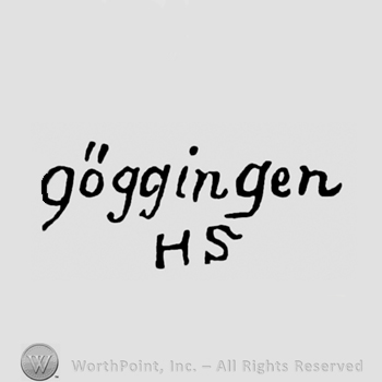 Goggingen written above HS
