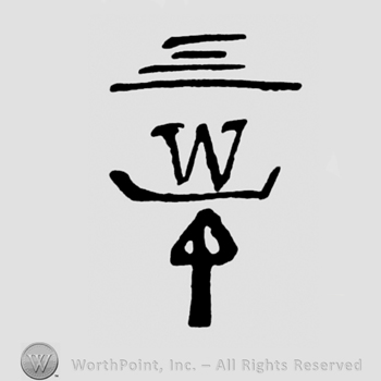 Letter W underlined above an arrowhead