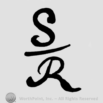 S written underlined above letter R
