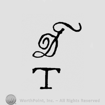 DT written above letter T