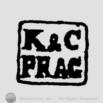 K&G written above PRAG; a square
